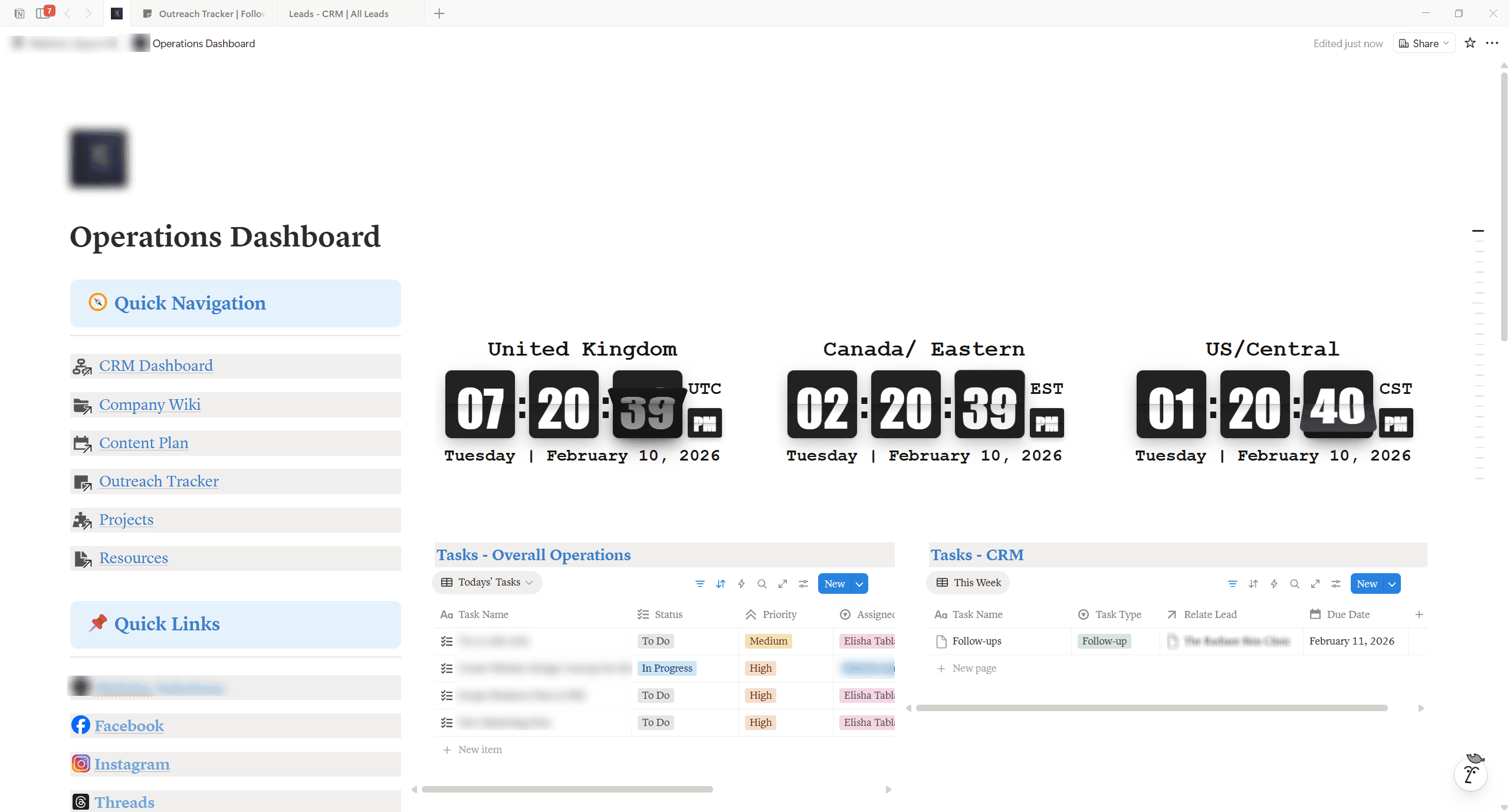Task & Workflow Management System